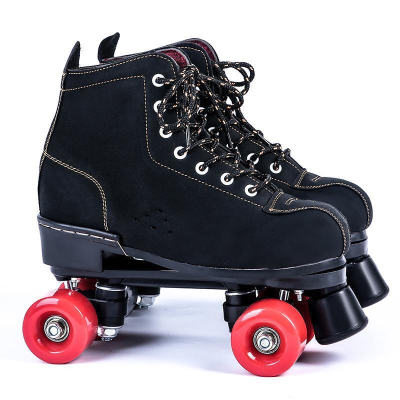 Double-row four-roller Skates for Adults Kid Shoes Playing Roller Skates Skating rinks 1
