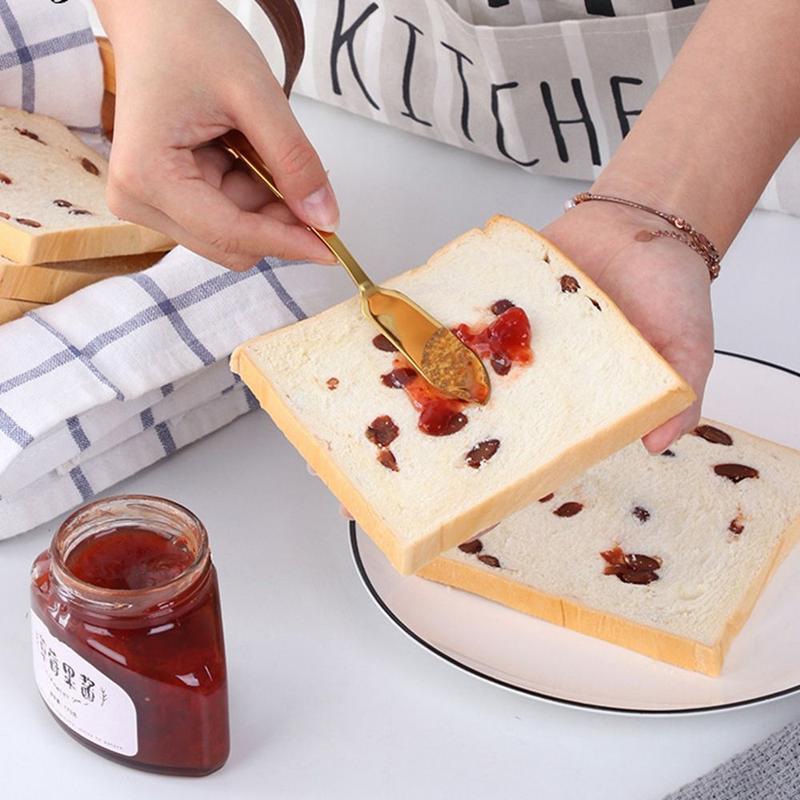 Product Introduction of CAROLA KITCHEN Western Rose  Cream Utensil Kitchen Accessories Graters Breakfast Tool Cake Spatula Butter  Cheese c Jam Spreaders 12