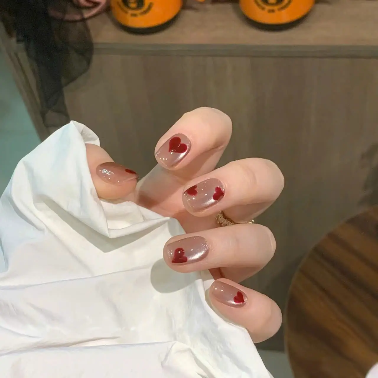( MÃ 112 ) MÓ.NG TA.Y MẮ.T MÈ.O NGẮN KÈM PHỤ KIỆN NỮ