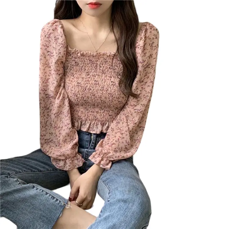 ALICE CUTE TOP BAHAN MARGARITA TWIST