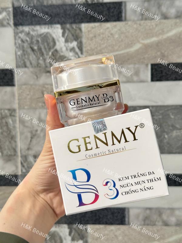 H&K Beauty Kem Genmy B3 - NGỪA MỤN THÂM CHỐNG NẮNG