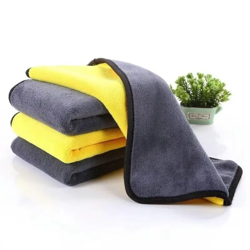 Khăn Lau Sợi Microfiber Siêu Thấm Hút - Hàng Nhập Khẩu Cao Cấp - Phụ Kiện Lau Xe 5