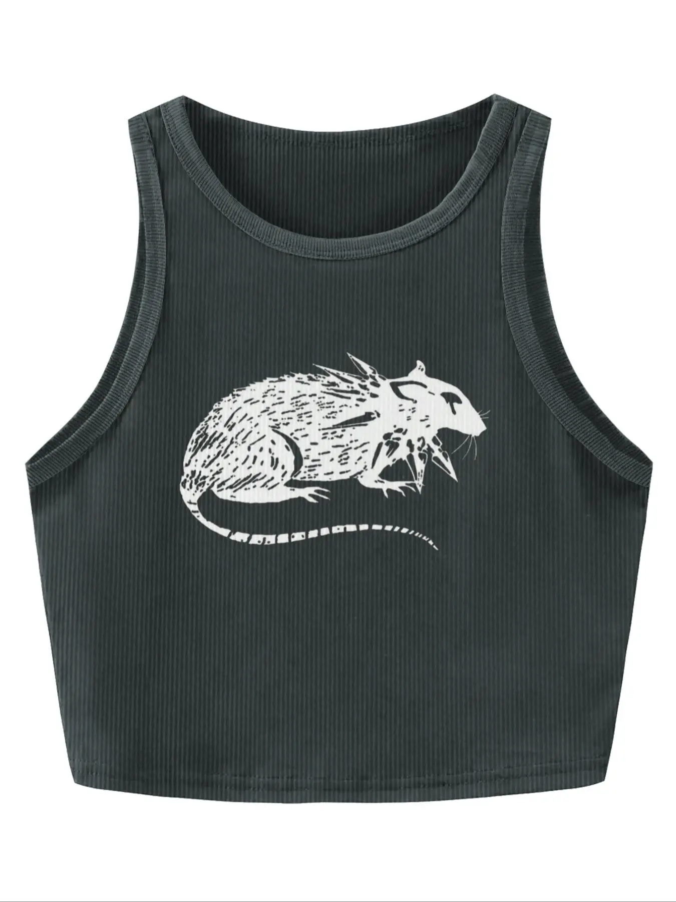 Women's Animal Print Tank Top, Casual Sleeveless Top for Summer, Ladies Clothes for Daily Wear