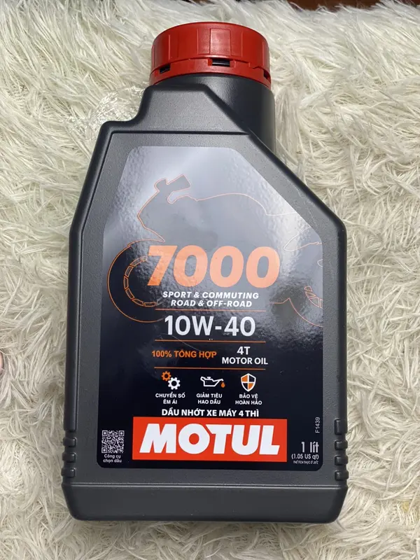 MOTUL 7000 xe số 10W-40 4T full tổng hợp Dầu Nhớt 3