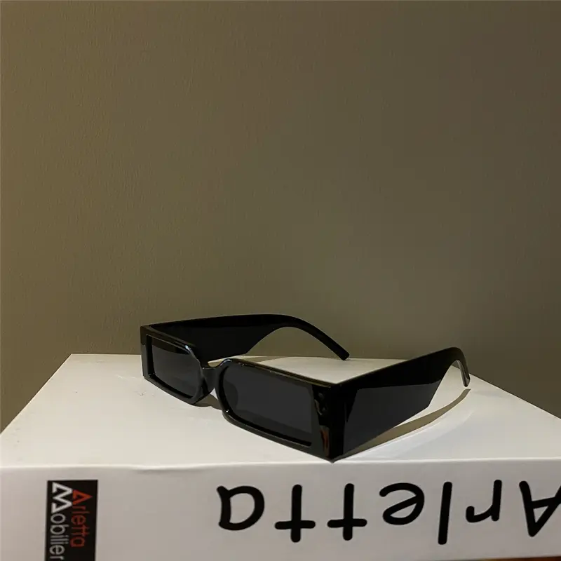 -With-a-good-looking-on-again,-off-again [1956 Positive Reviews] New INS Style Trendy Unisex Unique Retro Small Frame Square High-end Colorful Sunglasses
