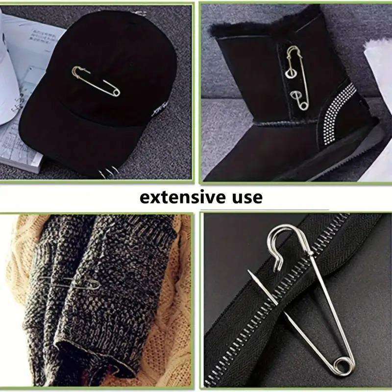 Stainless Steel Safety Pin, 10pcs/set Durable Safety Pin, Sewing Accessories for Blanket, Skirt, Bag, Canvas, Home Decor, DIY Craft 5