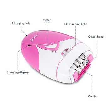 KEMEI KM-189A Epilator Women Man Electric Hair Remover Shaver Massacre Massacre Removal Hair Removal 3