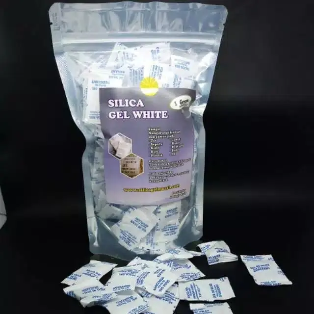 Silica Gel White penyerap lembab jamur tas sepatu dompet dan non makanan