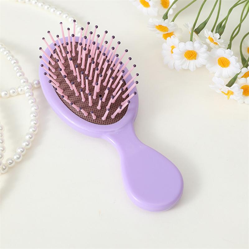 Product Introduction of AT 1 Pcs Mini Soft Bristles for Women Baby Girls Kids Wet Hair Brush Hair Combs Small Pocket Travel Hair Brush Hair Combs 9