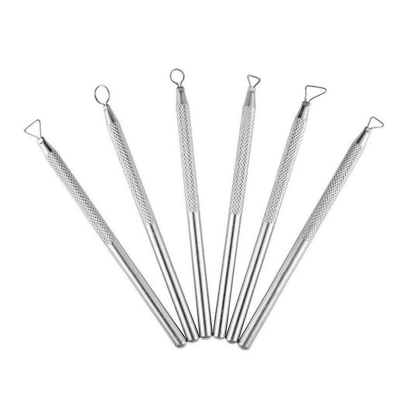 ✨Spot goods✨6pcs Pottery Clay Scraper Clay Sculpting Modelling Tools Aluminum Sludge 6
