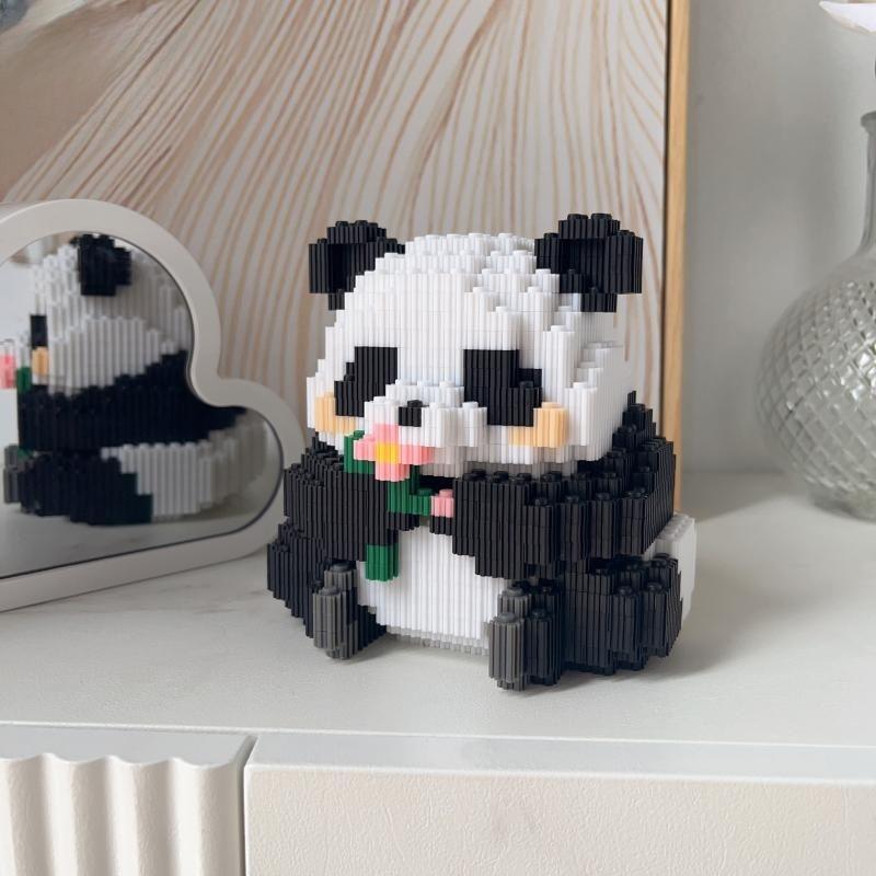Product Introduction of Khối Xây Dựng, Tương Thích Với Lego, Đồ Chơi Lắp Ráp Kết Hợp Gia Đình Gấu Trúc, Thích Hợp Cho Sinh Viên Đại Học, Quà Tặng Ưu Đãi Mùa Đông Giới Hạn, Năm 2025 6