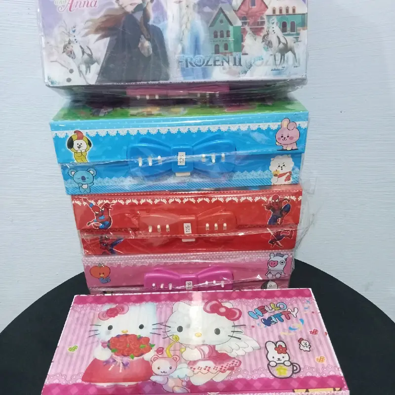 Kotak Pensil Susun 3D 2