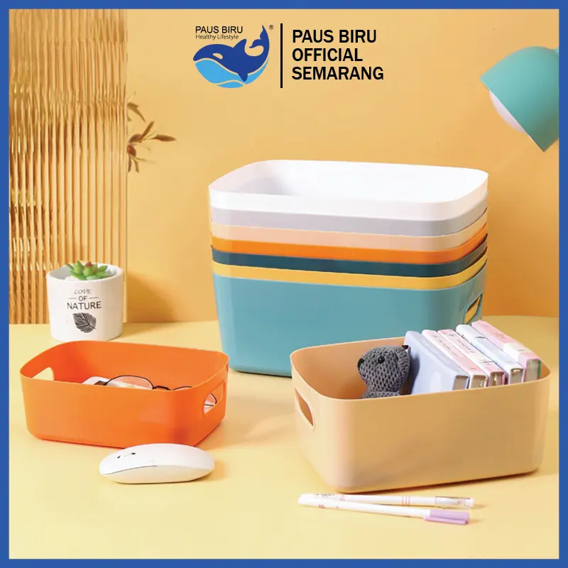 Kotak Penyimpanan Serbaguna | Bin Organizer Multifungsi | Keranjang Penyimpanan Serbaguna 0