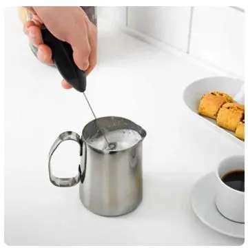 Mixer Tangan Listrik Mini Elektrik dengan Pegangan Plastik ABS dan Pengocok Stainless Steel 2