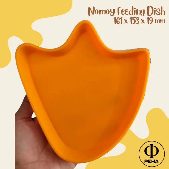 Nomoy Feeding Dish Tempat Makan Torto Tempat Makan Reptil Duck Claw - NW05 Large 0