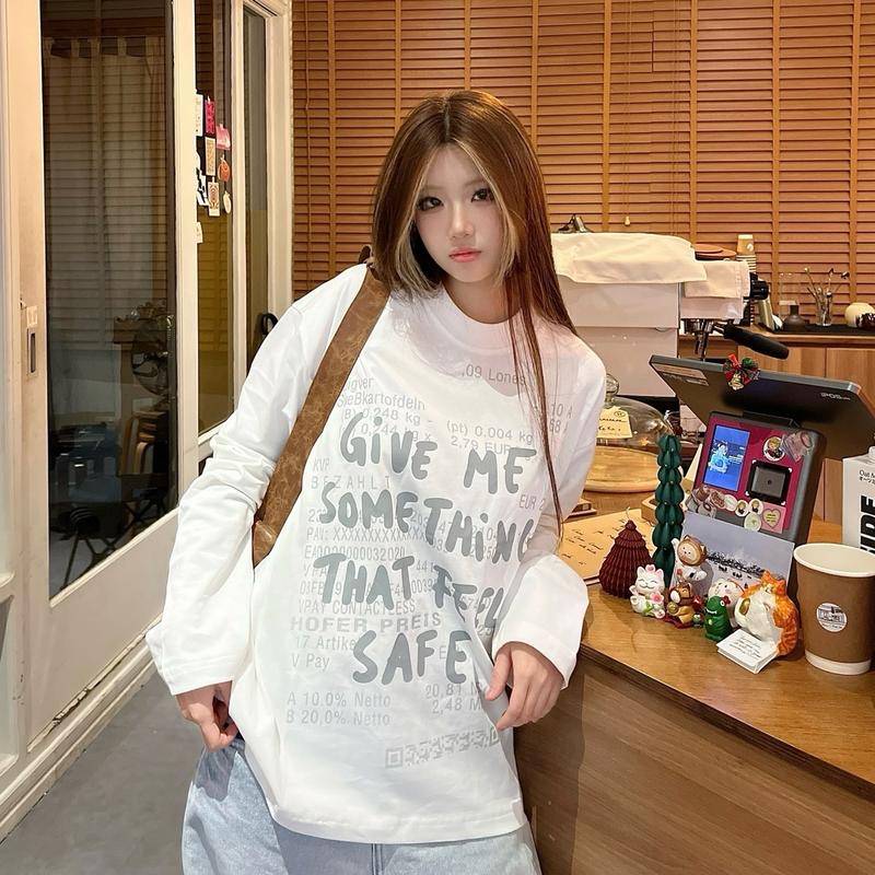 ( DEAL MỞ BÁN ) Áo Thun Dài Tay Oversize In 2 Mặt - SEAMSTRESS STU