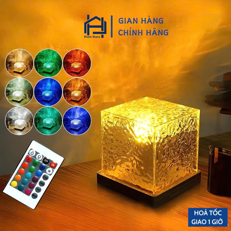 Product Introduction of Đèn Ngủ decor  NAPOD Gợn Sóng 16 màu ánh sáng trang trí không gian lãng mạn kèm điều khiển từ xa 24 phím. 17