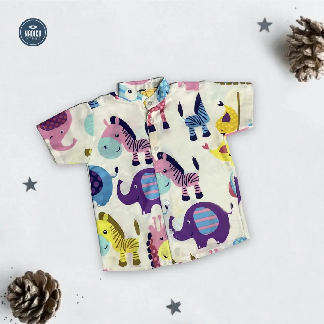 Kemeja Anak Motif, Kemeja Anak Katun Premium, kemeja anak motif animal, Kemeja Anak Motif , Kemeja Anak, Kemeja anak laki, kemeja anak perempuan, Kemeja anak motif, kemeja anak premium, baju anak, baju anak motif Fashion