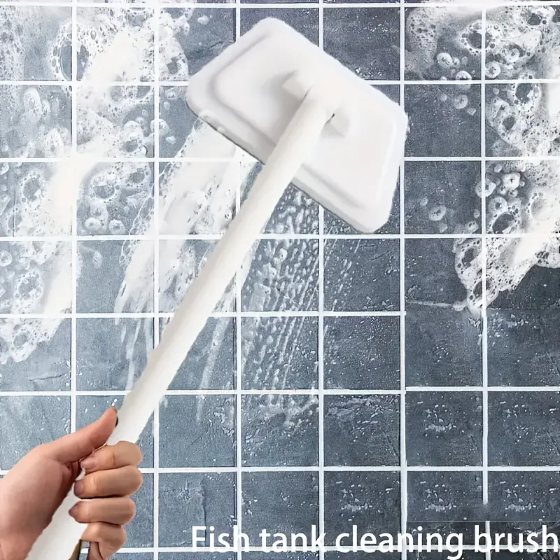 Long Handle Bathroom Cleaning Brush Set - Detachable & Replaceable Heads, Multi-Pack 1+1/1+2/1+3, Plastic, for Tiles & Floor, Shower Squeegee Accessories 2