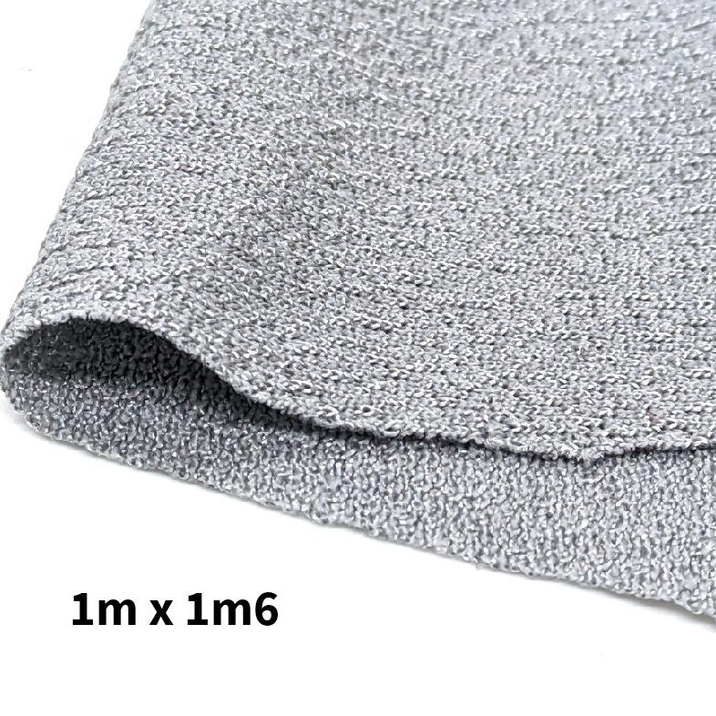 Vải Bọc Loa, Lưới Che Bụi, Ecang Mỏng, Màu Xám (1m x 1.6m)