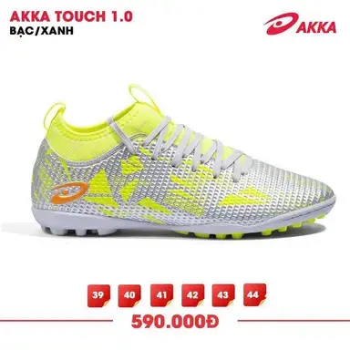Giày Akka Touch 1.0 TF ( tặng tất + bình xịt ) Sneaker Giày Đá Bóng Đá Banh Sport Nam 1