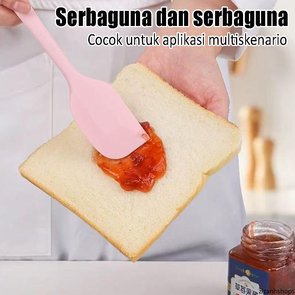 Set Peralatan Dapur Silikon 6pcs: Pengikis, Kuas Minyak Terpasang, Spatula Krim Kue, Alat Memanggang, Anti Panas, Kualitas Makanan, Dapat Dihancurkan dengan Mudah DFY