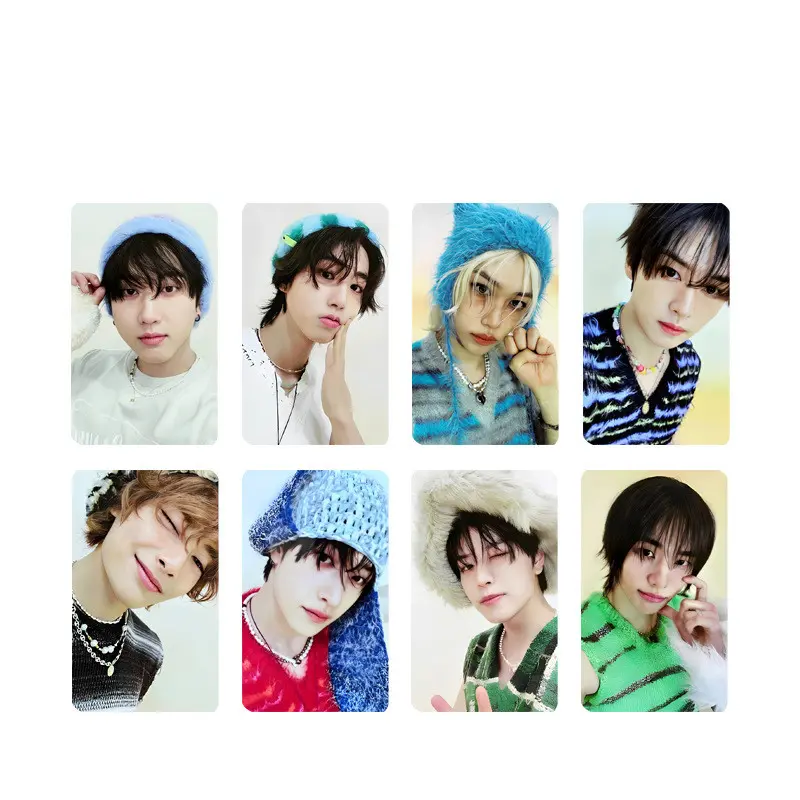 Bộ sưu tập ATE, Album mới của Kpop Stray Kids, Thẻ, Bưu thiếp SKZ, có Lee Know và Felix 4