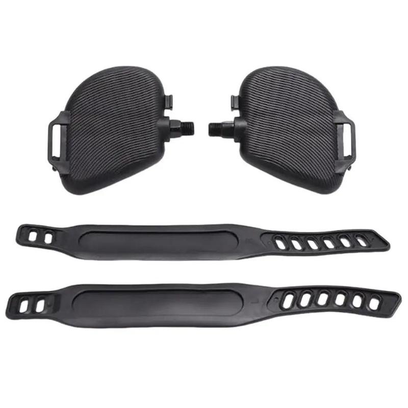Dụng Cụ Tập Bàn Đạp Chân, Cho Bàn Đạp Xe Đạp Đường Trường Ổn Định 1 / 2, Có Dây Đai, Cho Bàn Đạp Xe Đạp Leo Núi, Bàn Đạp Xe Đạp Tập Thể Dục, Có Dải, Phù Hợp Với Mọi Loại Xe Đạp 7