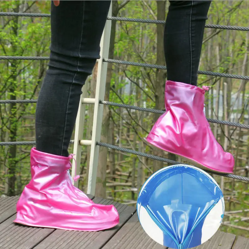 Bọc Giày Chống Thấm Nước, Áo Đi Mưa Ngoại, Áo Mưa, Bốt Đi Mưa, Unisex, Đế Lót Giày Thể Thao Chống Trượt, Thích Hợp Cho Cắm Trại Ngoài Trời, Bốt Đi Mưa Cho Người Lớn Và Trẻ Em 1