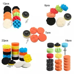Fixmee ~ Busa Pad Alat Poles Bodi Motor Mobil 3 Inch Wol Buffer Waxing Polishing Wheel 3 Inch
