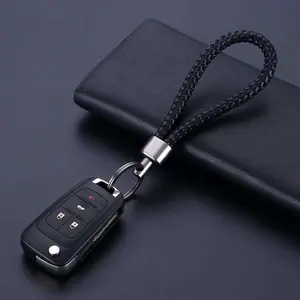 Gantungan Kunci Rajut Kepang Anyaman Braided Jepang Mni Carbiner