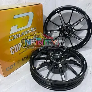 VELG DELKEVIC X SPEED V1 VARIO 125/150 MIO SPORTY MIO M3 VARIO/BEAT/SCOOPY - BLACK, VARIO/BEAT/SCOOPY