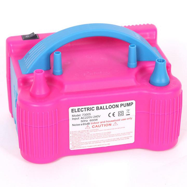  Máy bơm bong bóng điện 2 vòi bóng bay trang trí tiệc sinh nhật đám cưới 