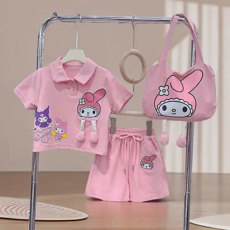 Sét bộ hè melođi thỏ cute cho bé gái size từ 15-50kg(mẫu mới)-sản phẩm không kèm túi 1