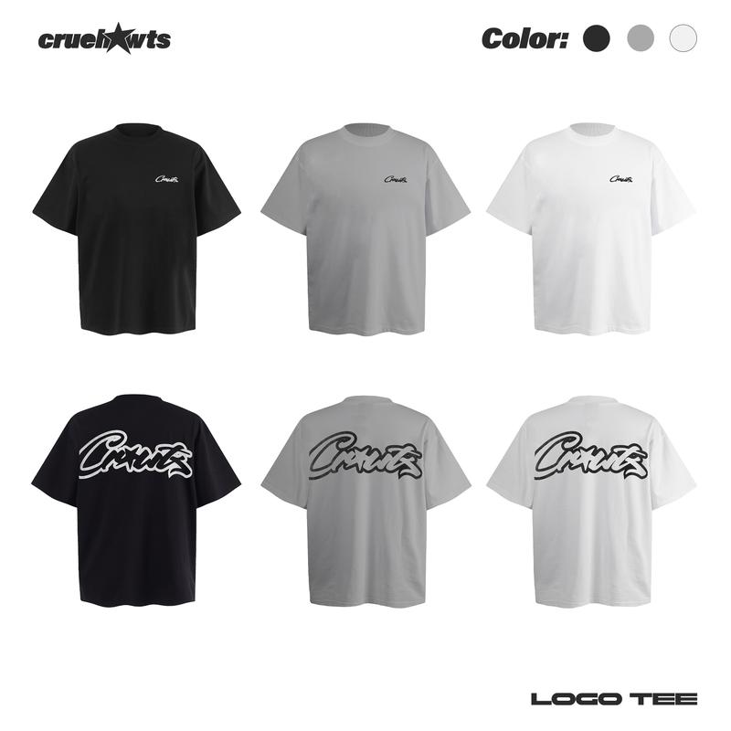 Áo thun CRWTs Logo Tee Cruehawts/ Boxy form