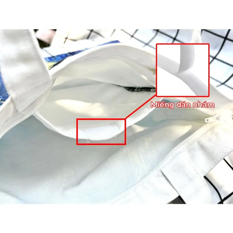 Túi canvas, túi vải bố in hình Nhà thờ Đức Bà 7