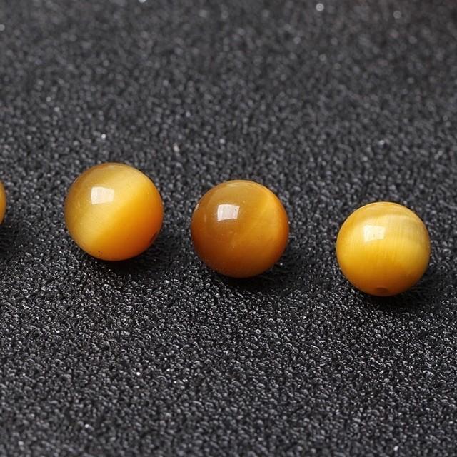 [SIÊU RẺ] 1 HẠT Đá Thạch Anh Mắt Hổ Vàng Tâm VIP Tự Nhiên 100% HTJEWELRY PH417 5