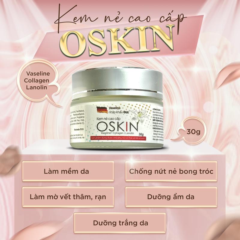 Kem chống nẻ dưỡng ẩm OSKIN công nghệ Đức 30g hỗ trợ trắng da, - TikTok ...