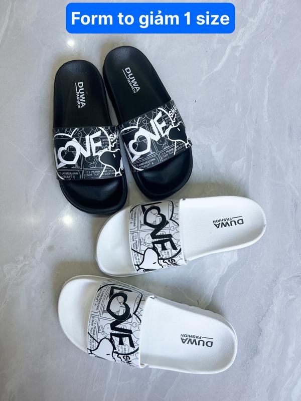 Dép Thời Trang Duwa Love - Nam Nữ - Nên Giảm 1 Size. DéP Dép Lê