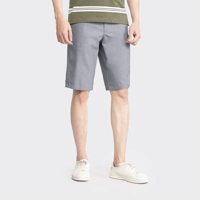 ARISTINO Quần short khaki nam Cotton cao cấp, phom dáng Regular Fit ASO028S3 4