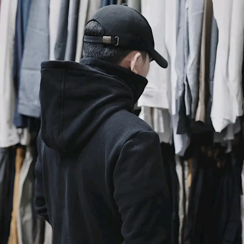 bigsize ( 80kg - 150kg)- Áo hoodie ninja che kín nửa mặt. 3