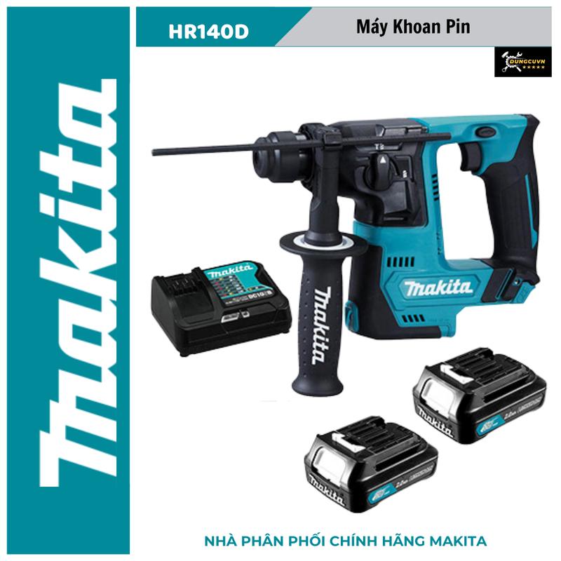 Bộ Máy Khoan Pin 12V Makita Chính Hãng HR140D