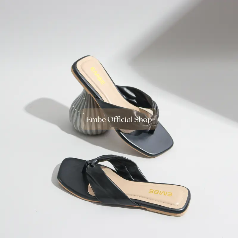 EMBE Vior Sandal Flat Jepit Teplek Wanita 1