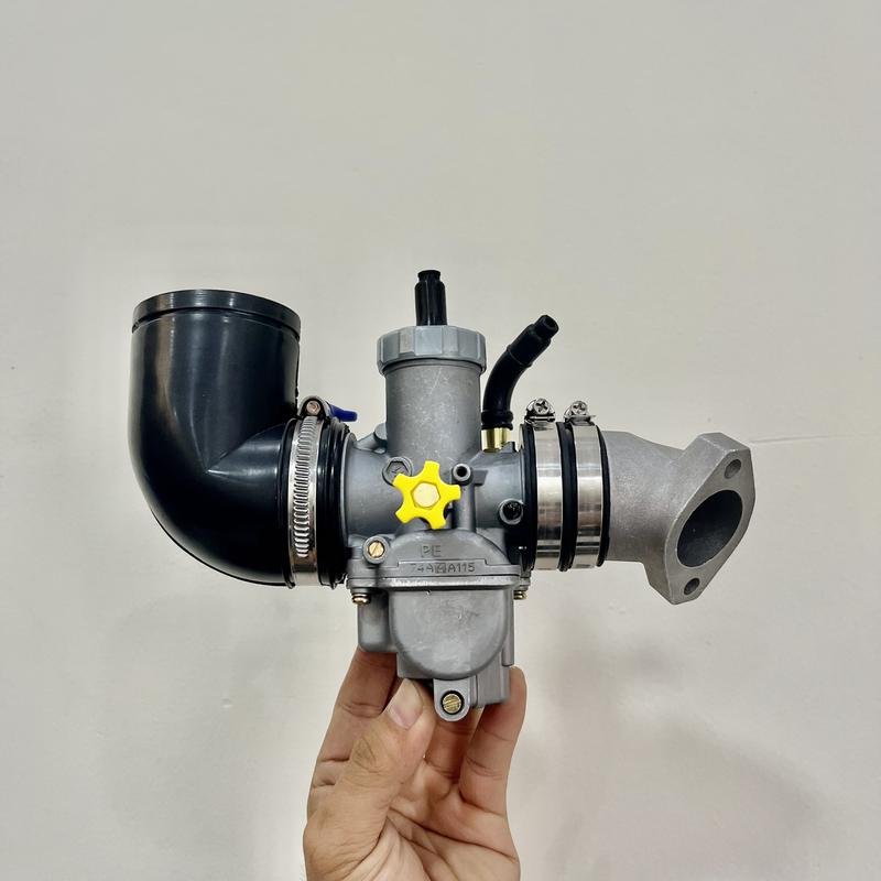 Full Bộ Chế Hòa Khí : Bình Xăng Con Bông Mai Họng 28 Gắn Wave Dream Sirius Exciter 135