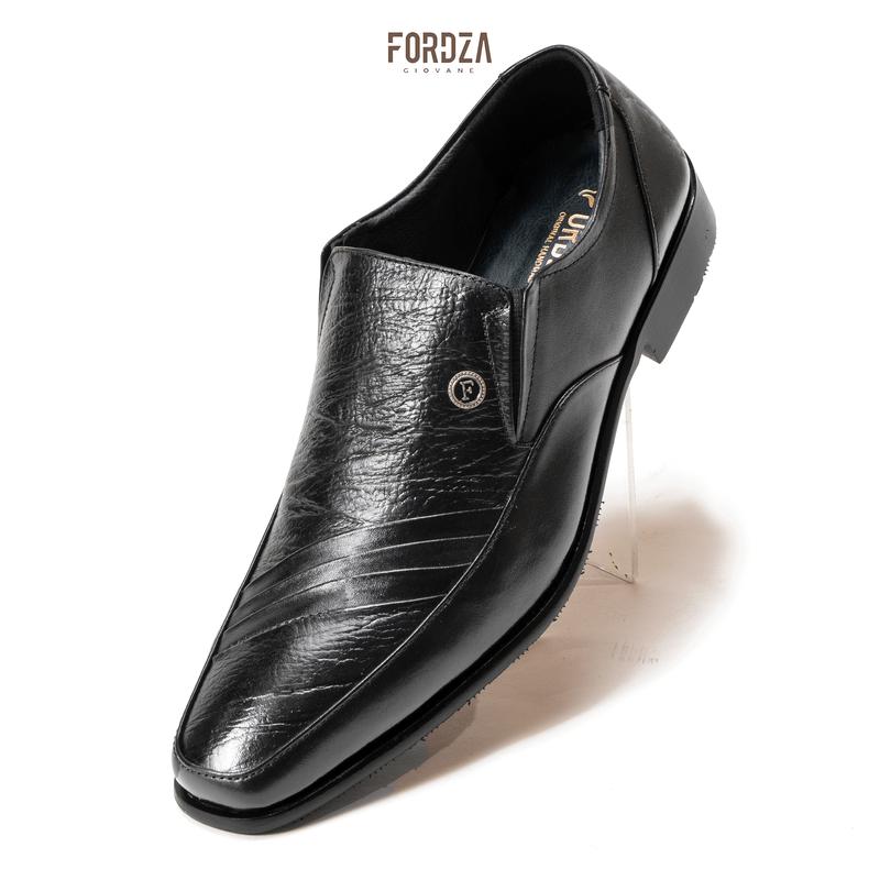 Sepatu Pantofel Pria Slip On Loafers Leather Sepatu Kerja Fordza F7005 7