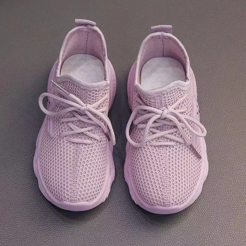 SEP-ANAK003 (Tanpa Kotak) Sepatu Anak Unisex Sneakers Size 26-35 Simple Polos Anak Cewek Anak Cowok Warna Nyaman Di Pakai Kanvas Karet Import Fashion 6