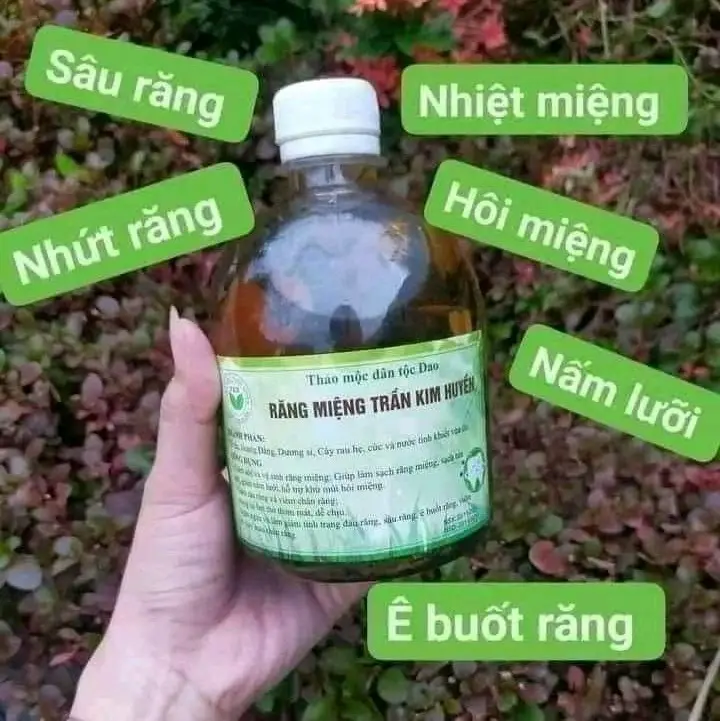 RƯỢU NGẬM RĂNG MIỆNG TRẦN KIM HUYỀN Vệ sinh