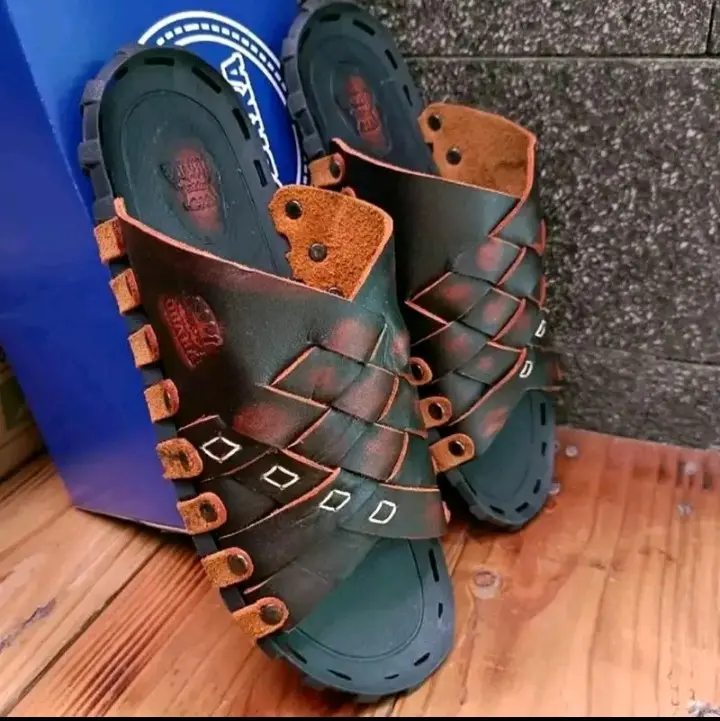 Sandal Kulit Asli Pria Dewasa Original