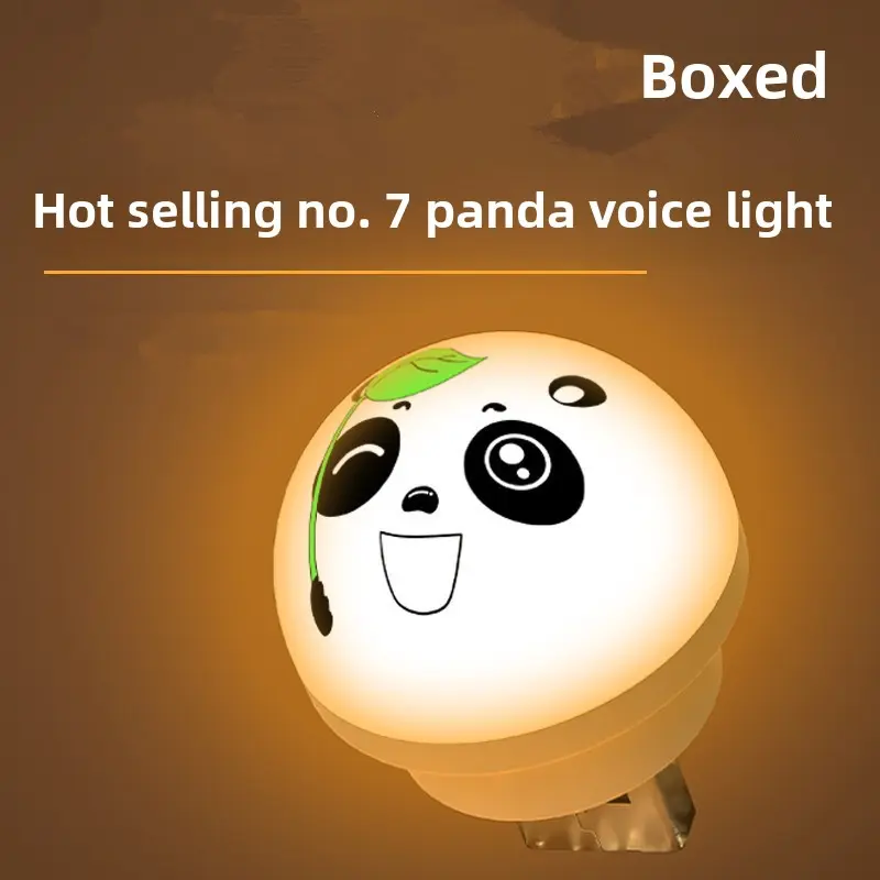 Artificial Intelligence Voice Control Creative Night Light USB Voice Control LED Night Light for Home Bedroom