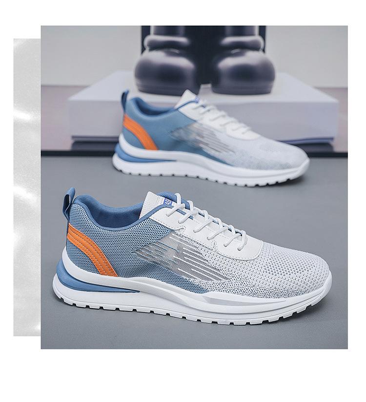 Product Introduction of Giày Lưới Thoải Mái Và Thoáng Khí, Hàng Mới Về Năm 2024, Thích Hợp Cho Mùa Hè, Dễ Phối Đồ, Giày Cho Bố Tăng Chiều Cao, Giày Thể Thao Chạy Bộ Trẻ Trung Thường Ngày 20
